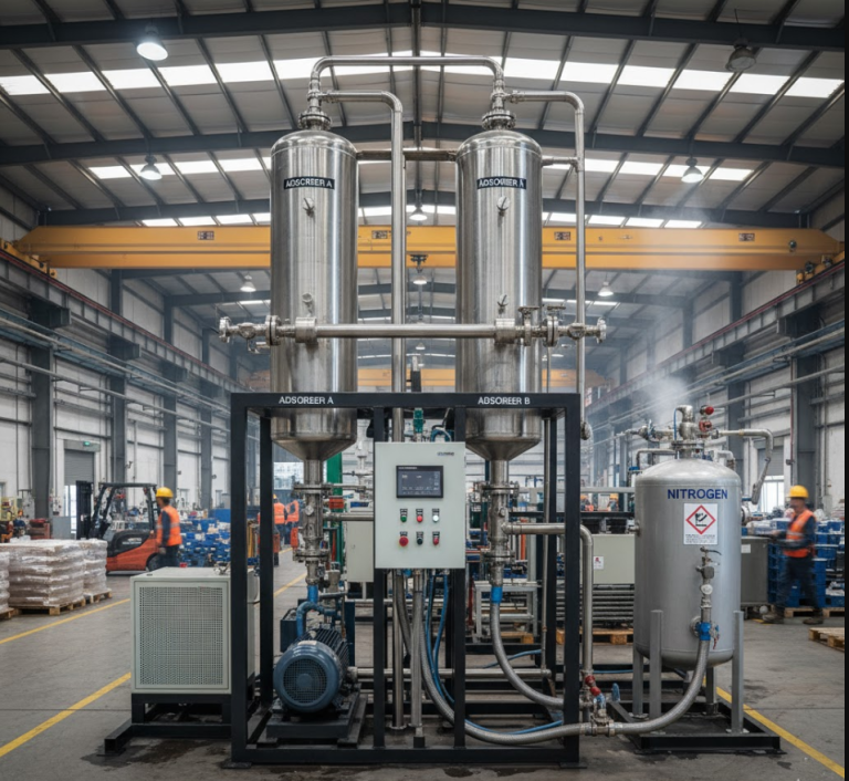 לא רק למזון: כיצד מחוללי חנקן משנים את פני התעשייה?