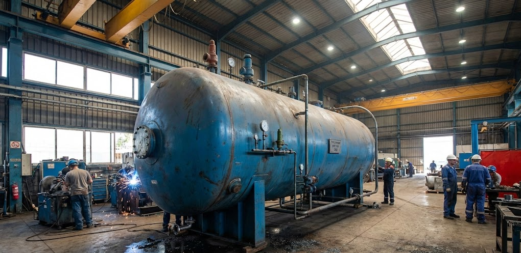 יותר מסתם מכל מתכת: התפקיד הקריטי של מיכל האוויר במערכת